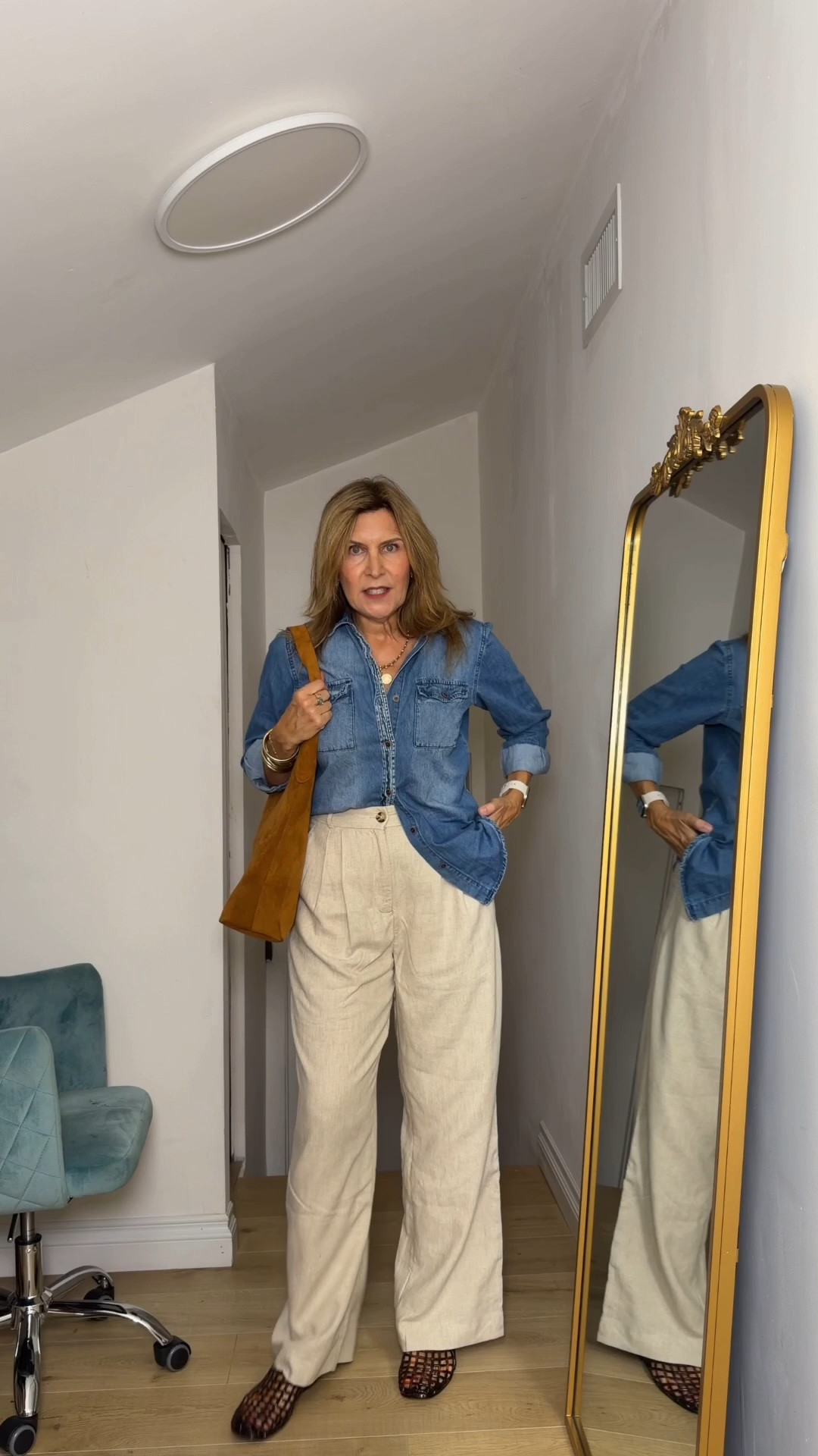 Day 10 of styling a denim shirt

#LTKgrwm #LTKOver40