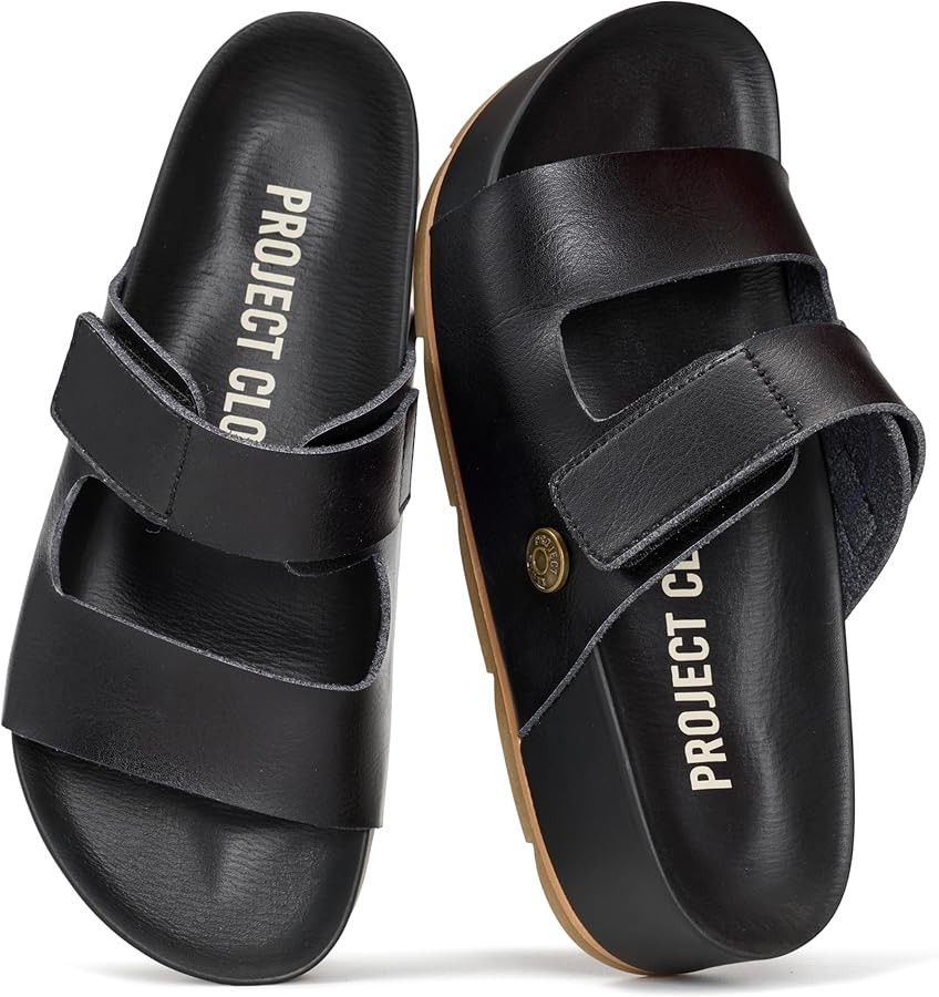 Project Cloud 100% Genuine Leather Platform Sandals Women Footwear-Beach Essentials Summer Wedges... | Amazon (US)