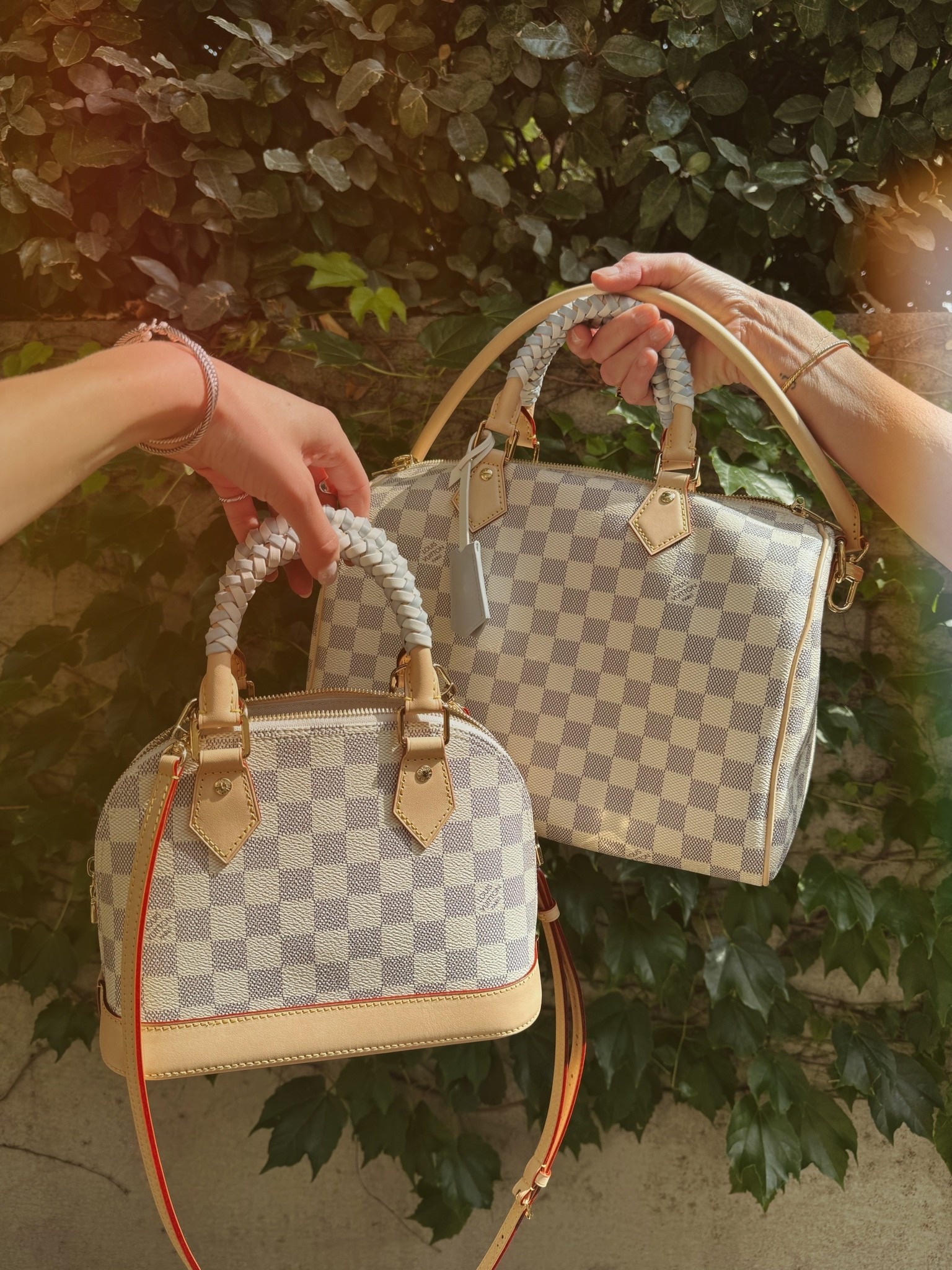 Louis Vuitton top two best bags, the speedy and the Alma. Linking my favorite and unique find with the real real 🫶🏻

#LTKMothersDay #LTKU #LTKootd