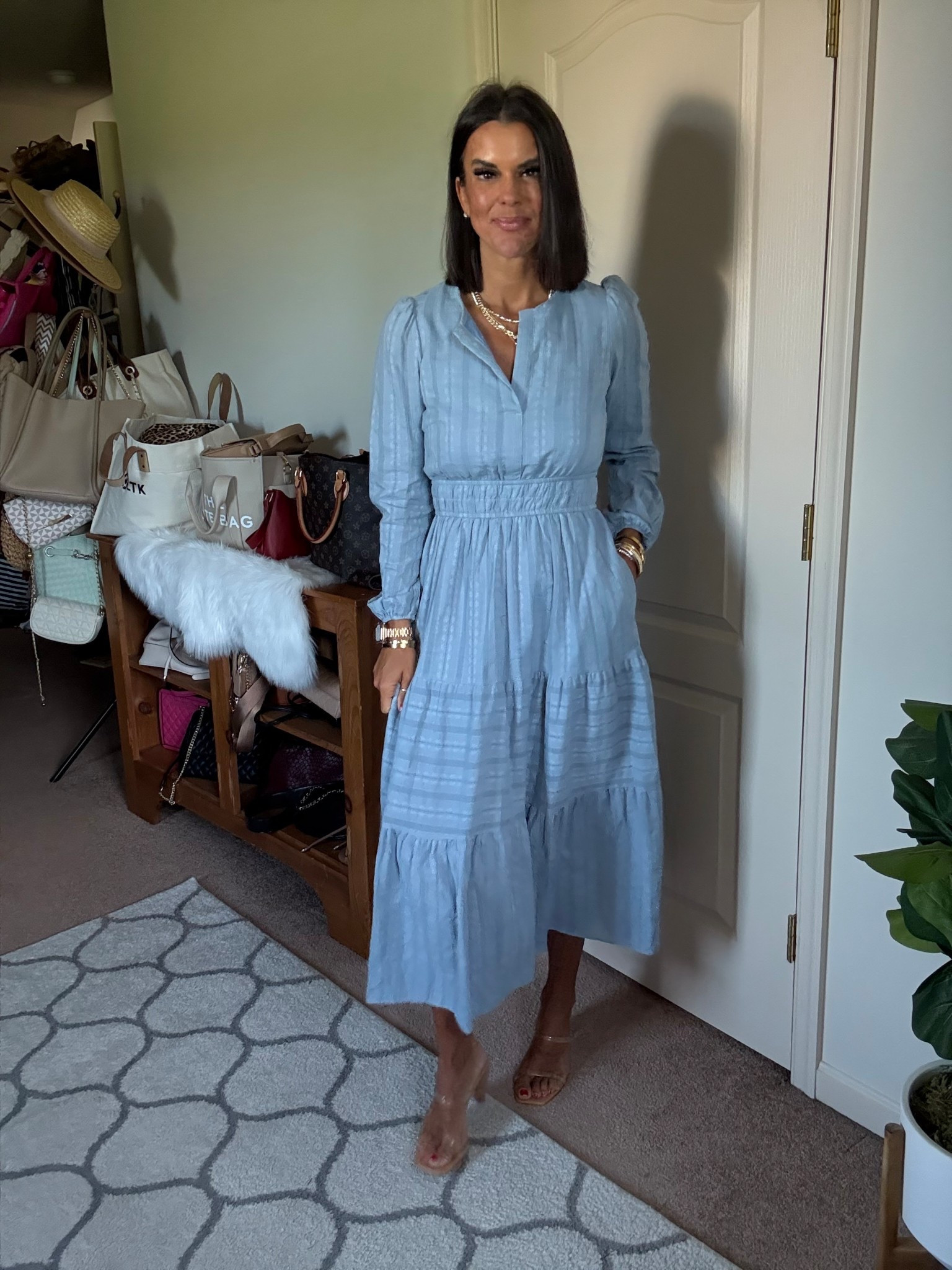 Size small in dress 

#LTKSeasonal #LTKFindsUnder100