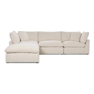 Stevie 4Pc Laf Sectional W/Ottoman | Wayfair North America