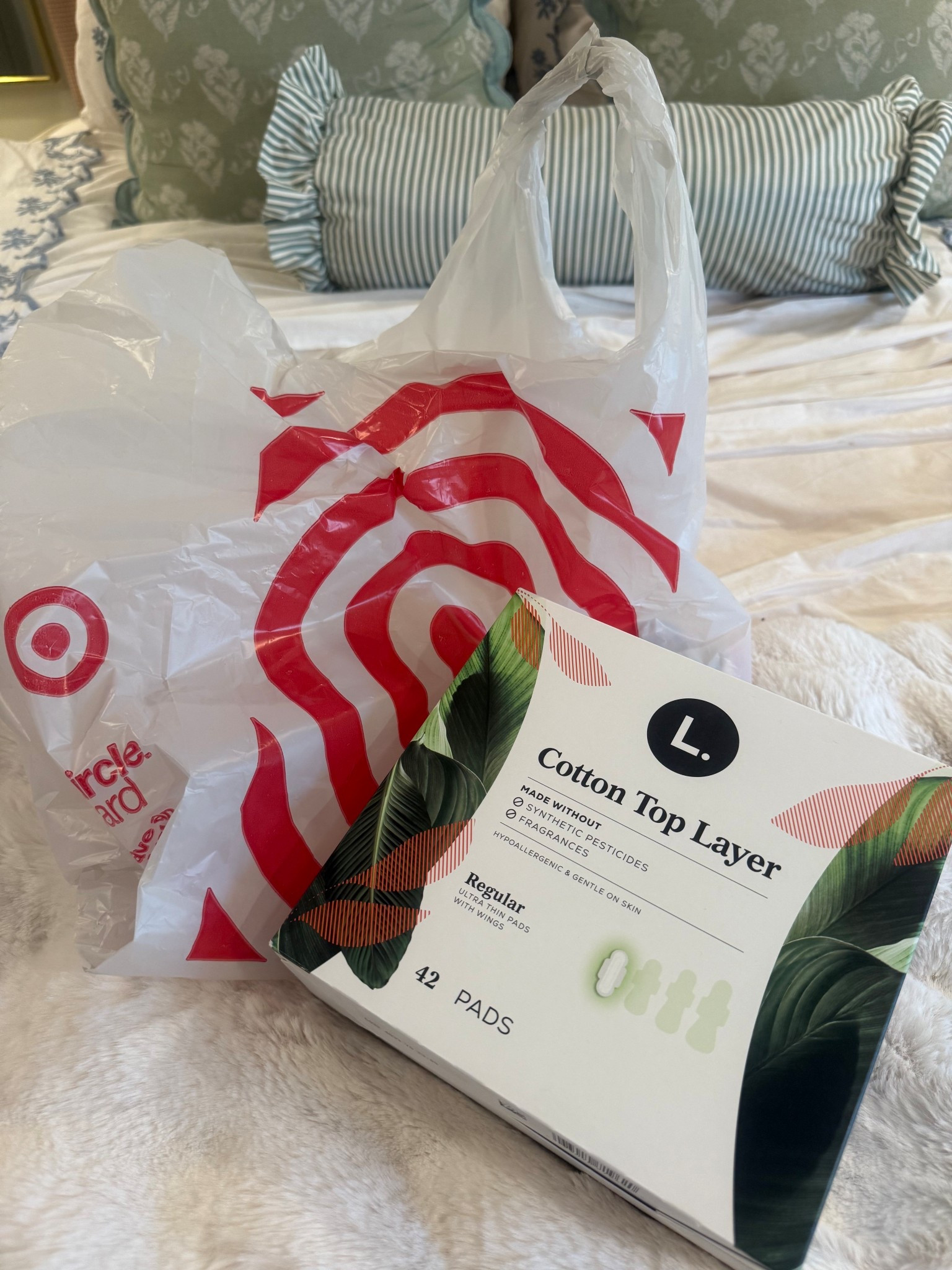 #ad Quick Target run — You can find L. in-store at Target or online at Target.com. #TargetPartner @thisislperiod @Target 