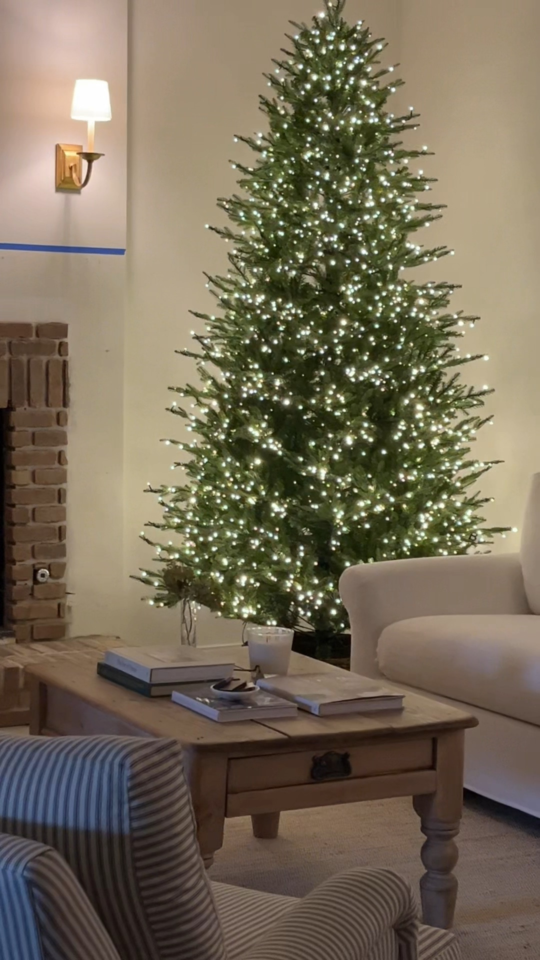 Christmas tree linked! Tree collar is hobby lobby- linked similar! 

#LTKSeasonal #LTKHome #LTKHoliday