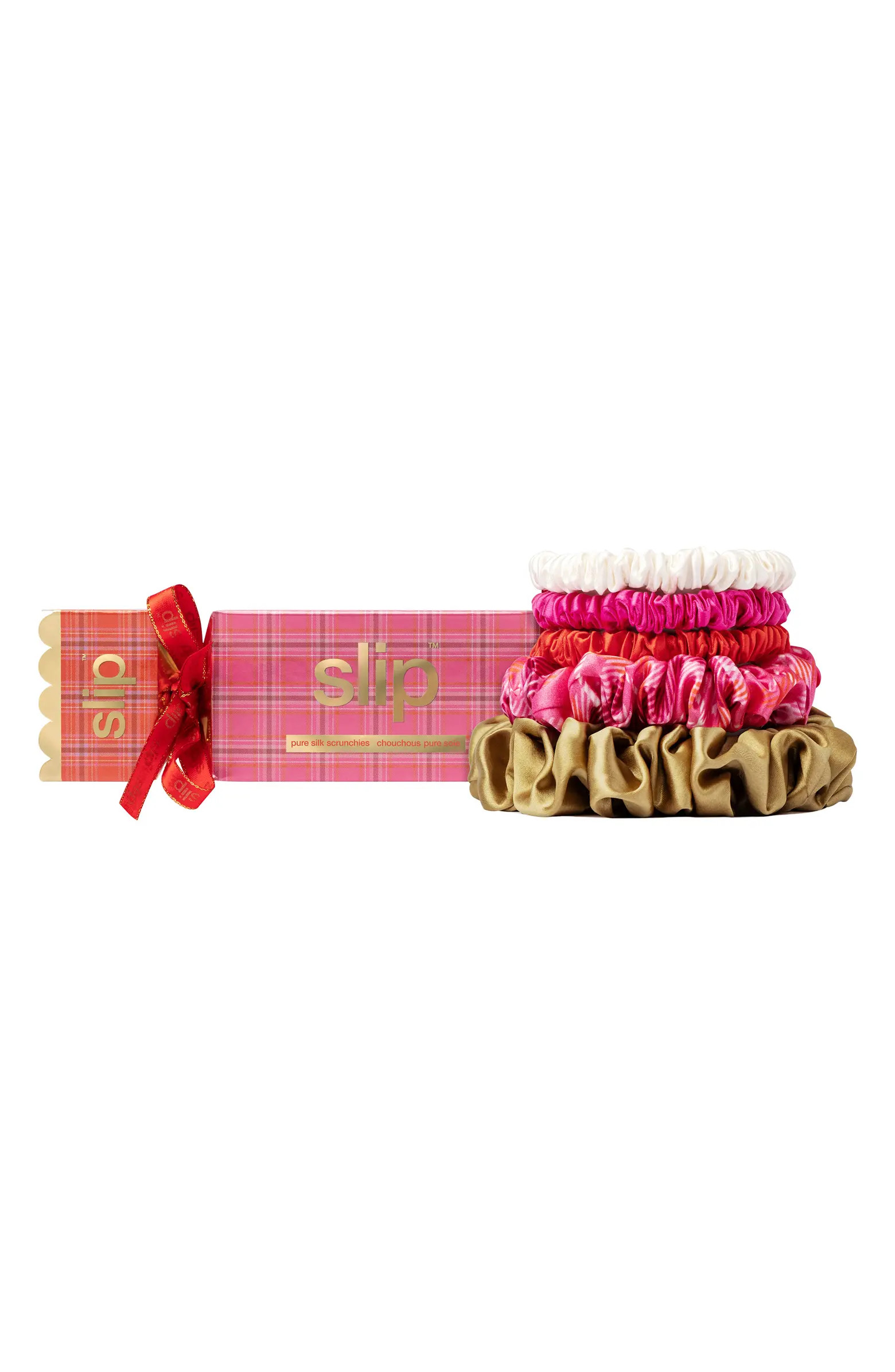 Pure Silk Assorted5-Pack Scrunchie Cracker Set (Nordstrom Exclusive) (Limited Edition) $43 Value | Nordstrom