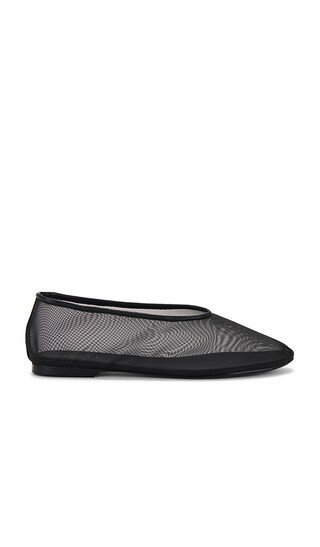 Adina Flat in Black Mesh | Revolve Clothing (Global)