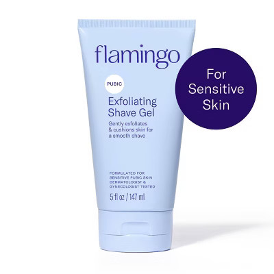 Flamingo Pubic Exfoliating Shave Gel - 5oz | Target