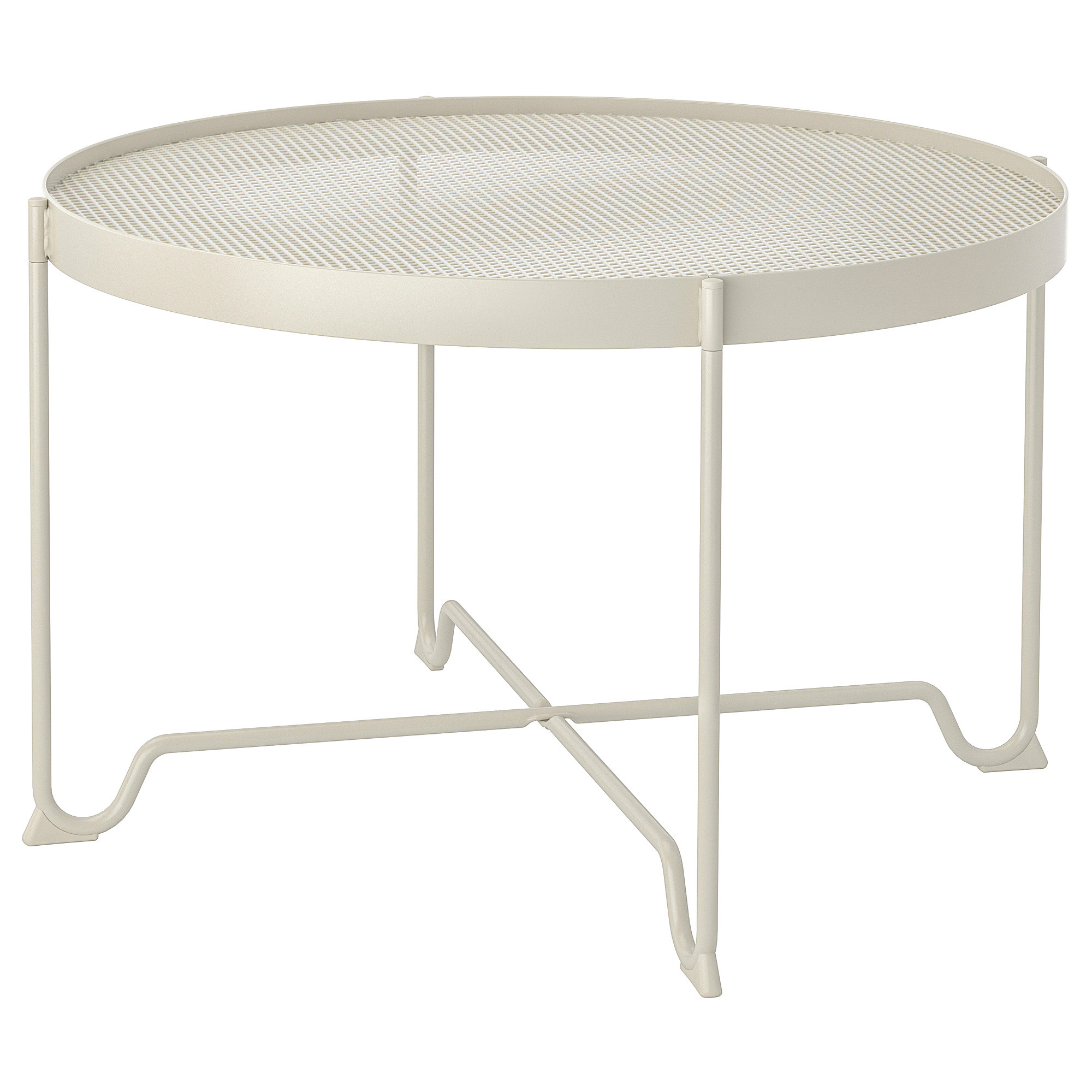 KROKHOLMEN Coffee table, outdoor, beige, 28 3/4 " | IKEA US