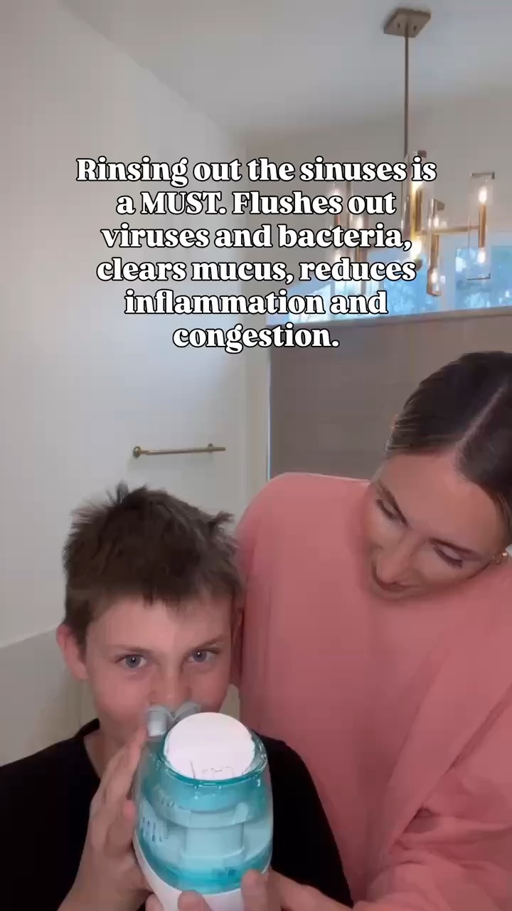 Rinsing your sinuses is a must in our house. Especially when my kids are sick. It helps clear mucus, reduce congestion and flushes out germs and bacterial

#LTKmomlife #LTKdayinmylife