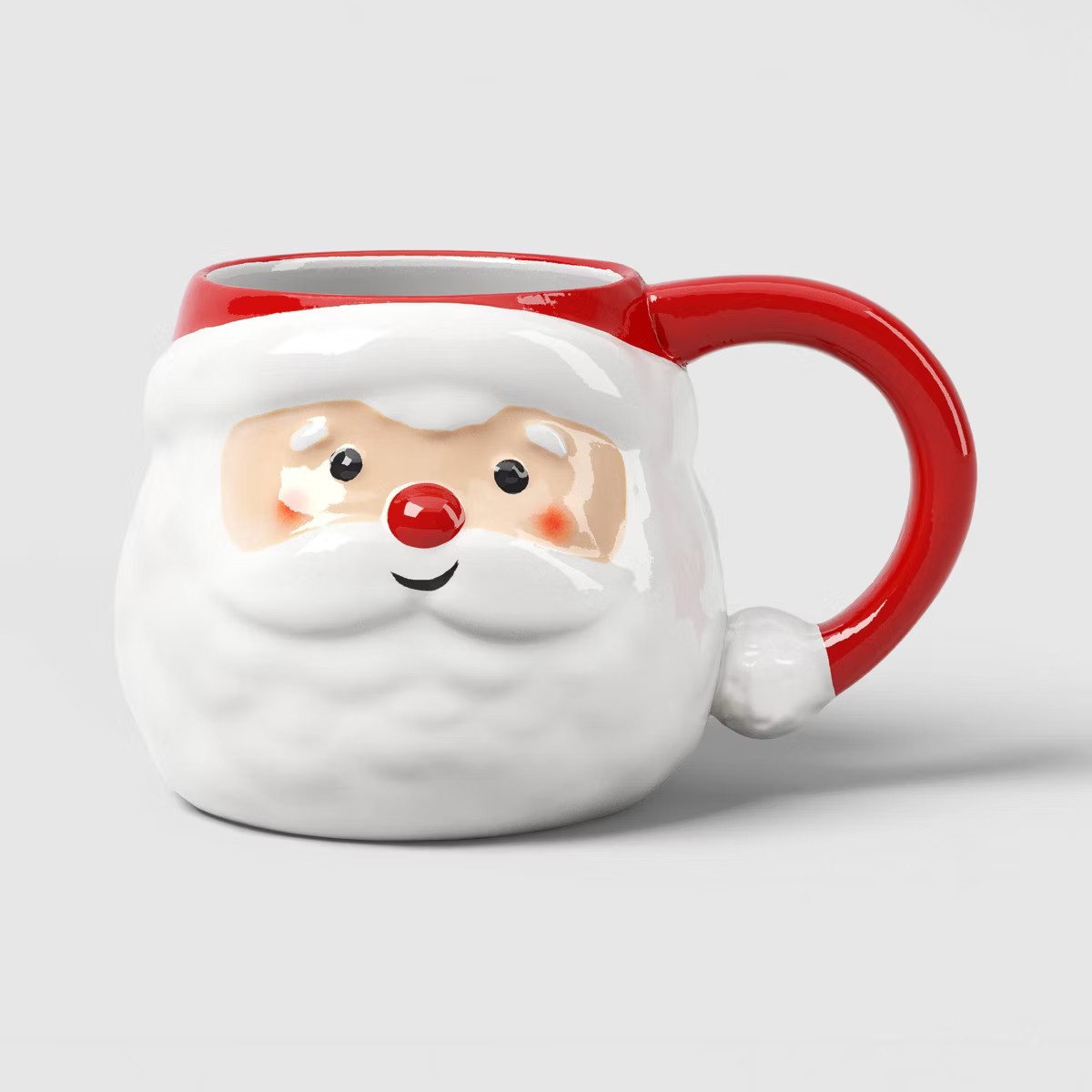 19oz Christmas Figural Santa Mug - Wondershop™ | Target
