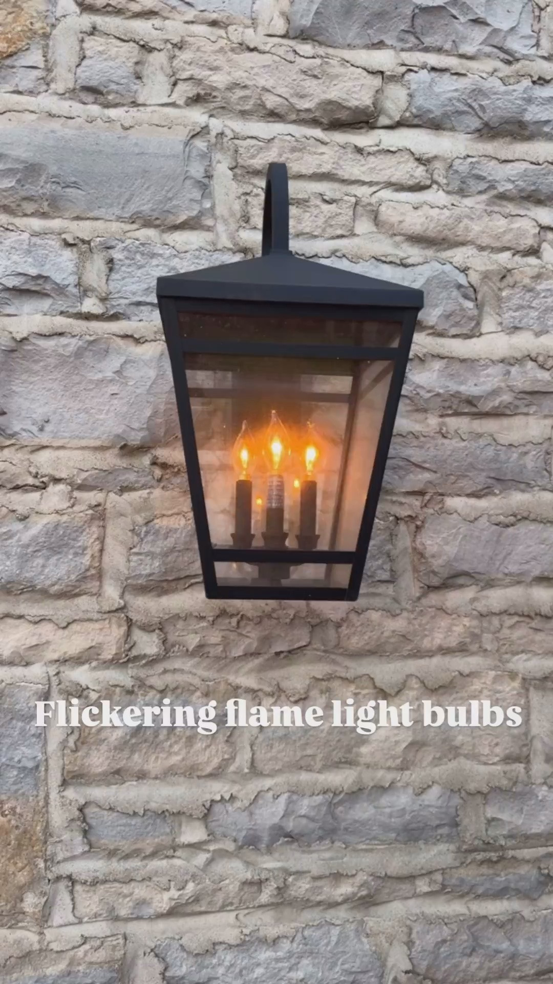 Add a vibe to your outdoor lighting. 
Flickering lightbulbs!

#LTKmomlife #LTKHome
