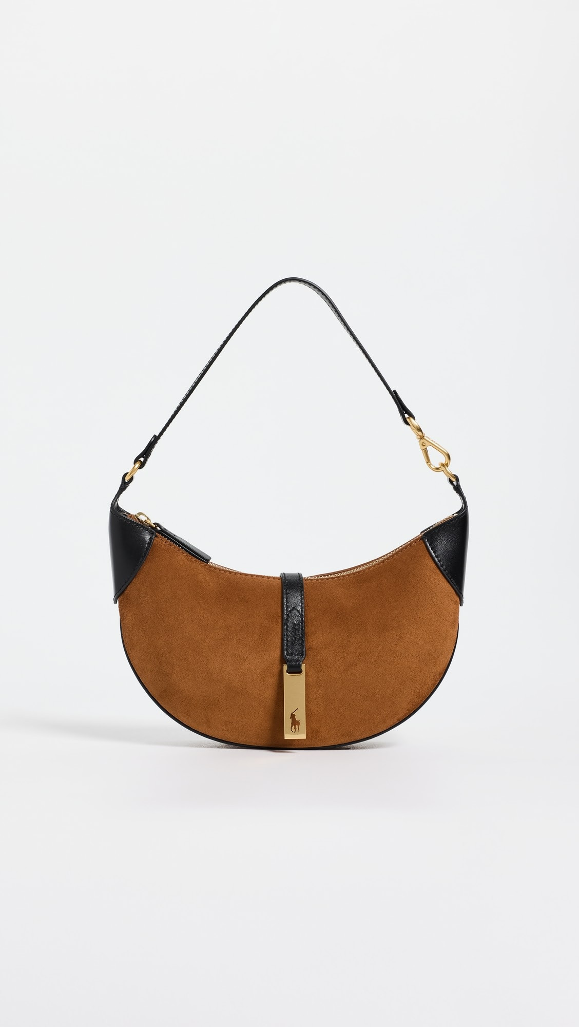 Polo Ralph Lauren Suede ID Small Shoulder Bag | Shopbop | Shopbop