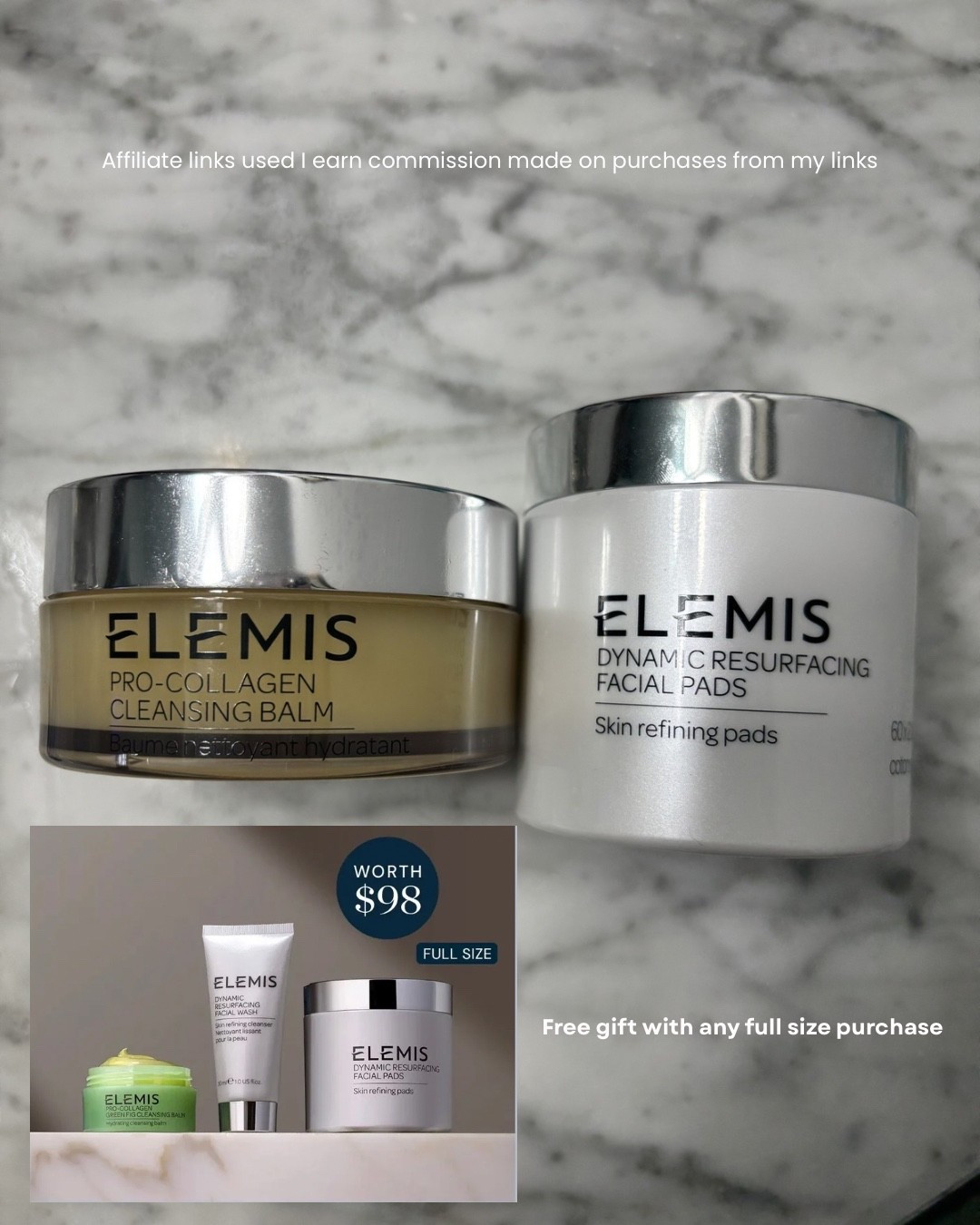 Two of my nightly skincare ritual favorites ✨

I’ve been using the Elemis Cleansing Balm every night to melt away makeup, SPF, and the day—it leaves my skin feeling clean, soft, and never stripped. I follow with the Resurfacing Pads for a gentle exfoliation that helps smooth and brighten overnight… I always wake up with that fresh, glowy look 🤍

If you’ve been wanting to try these, now is the time—there’s a free gift when you use code CLEANSE, and it includes a full-size Resurfacing Pads 🙌 Free gift ends 4/24/26


#LTKselfcare #LTKBeauty #LTKgrwm