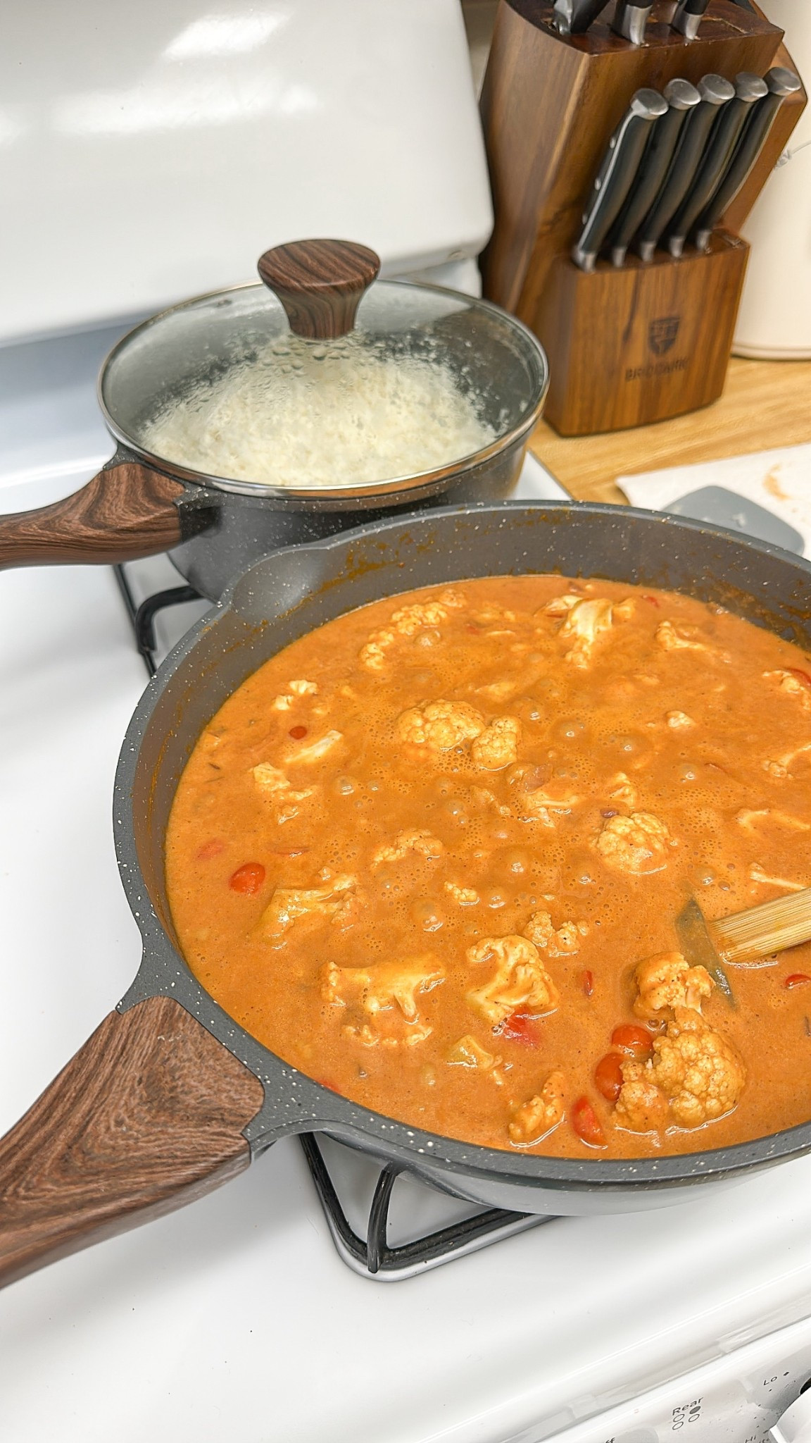 Making dinner. This is one of the fams favorite dish. Butter Chickpeas 😋

#dinnertime #cookingpans #LTKKitchen #veganfood

#LTKOver40 #LTKFamily