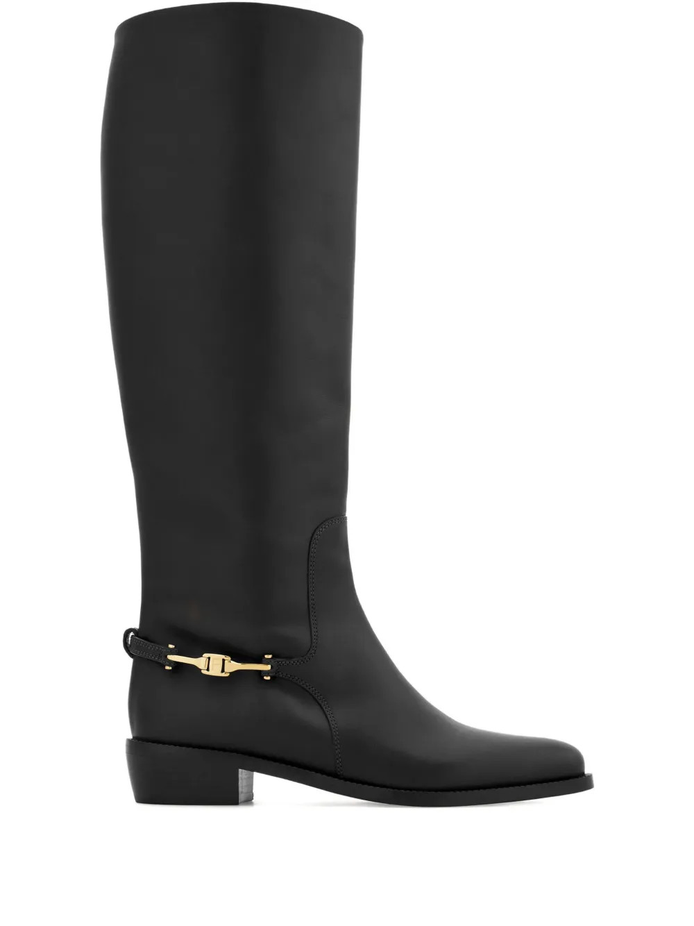 leather knee boots | Farfetch Global