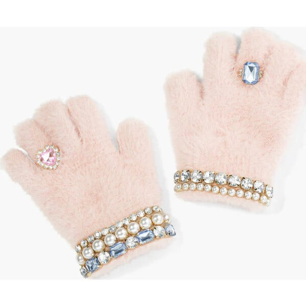 Cotton Candy Jeweled Gloves | Maisonette