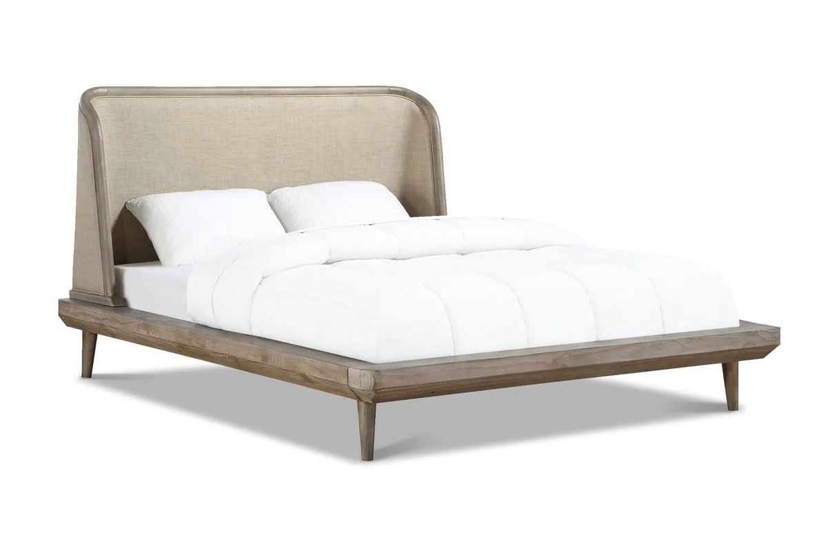 Parker Upholstered Platform Bed | Apt2B Furniture and Home Decor