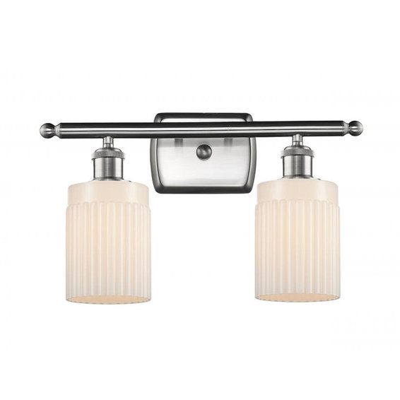 Ridged Austin Vanity Light - 2 Light | Shades of Light