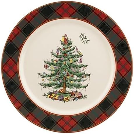Spode Christmas Tree Tartan 12 Inch Buffet Plate | Doubles as Serving Plate | Perfect for Holiday... | Amazon (CA)