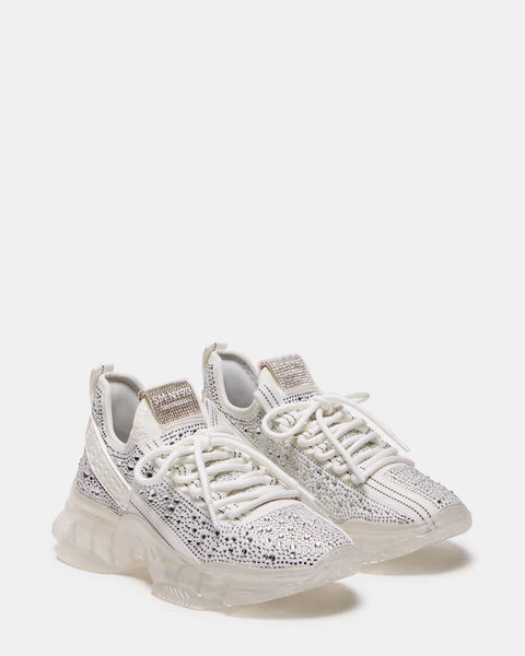 MAXIMA WHITE RHINESTONES | Steve Madden (US)