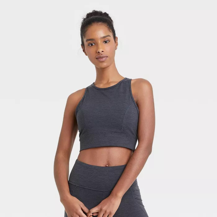 Women's Cozy Spacedye Longline Bra - JoyLab™ | Target