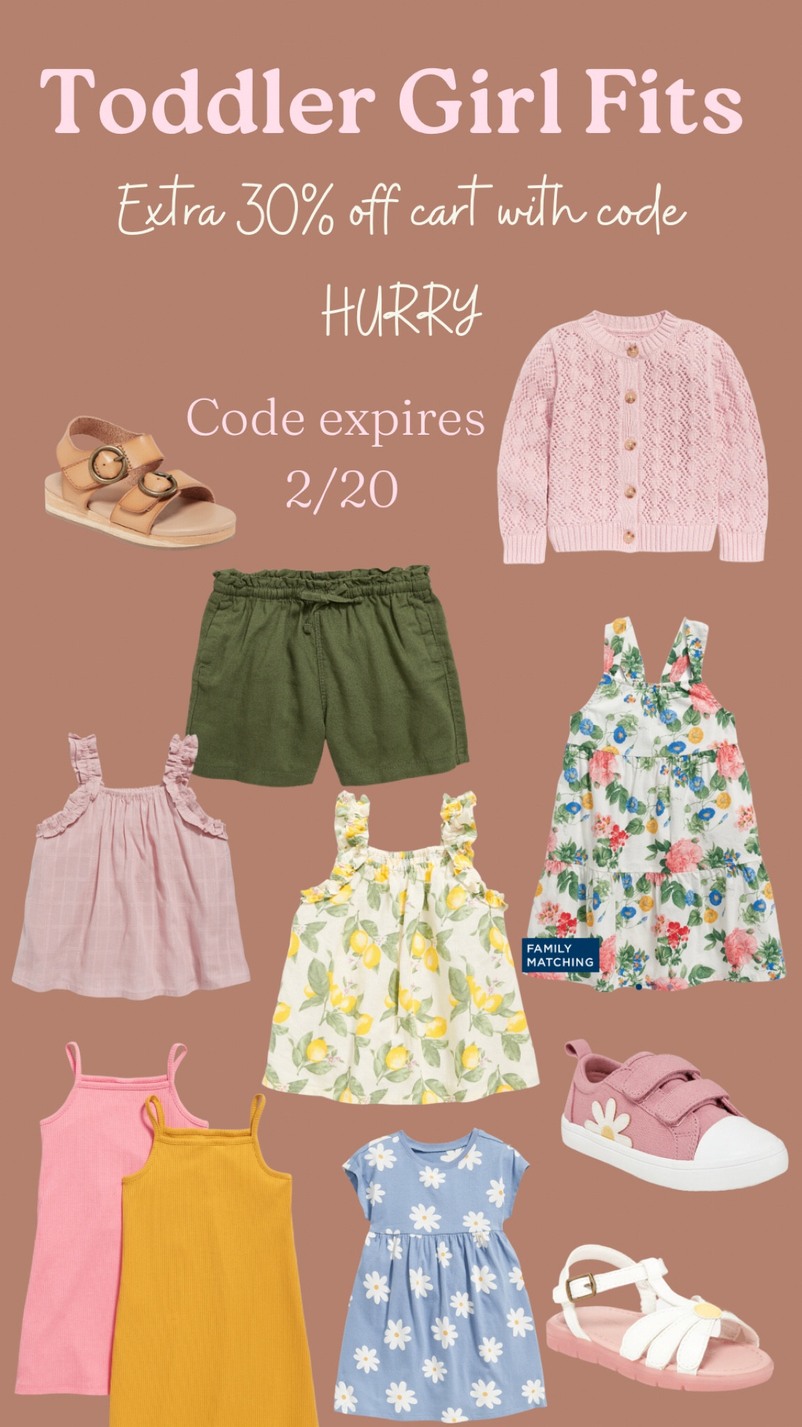 Toddler girl outfits 30% off cart (even clearance) with code HURRY

#LTKkids #LTKsalealert #LTKshoecrush