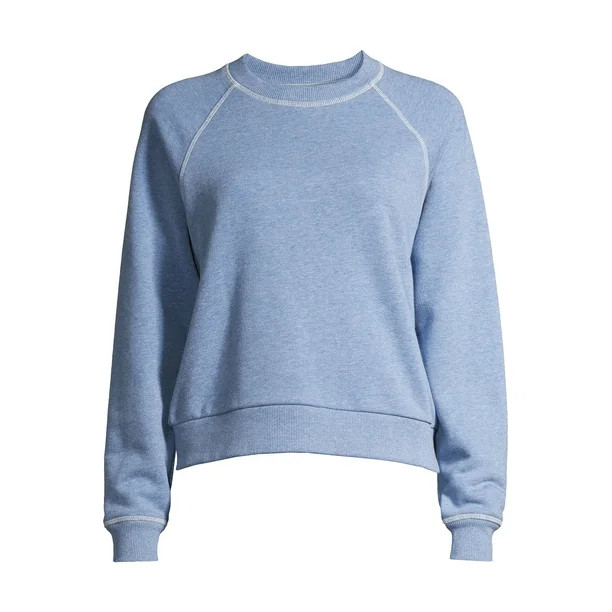 Free Assembly Women's Classic Raglan Sweatshirt - Walmart.com | Walmart (US)