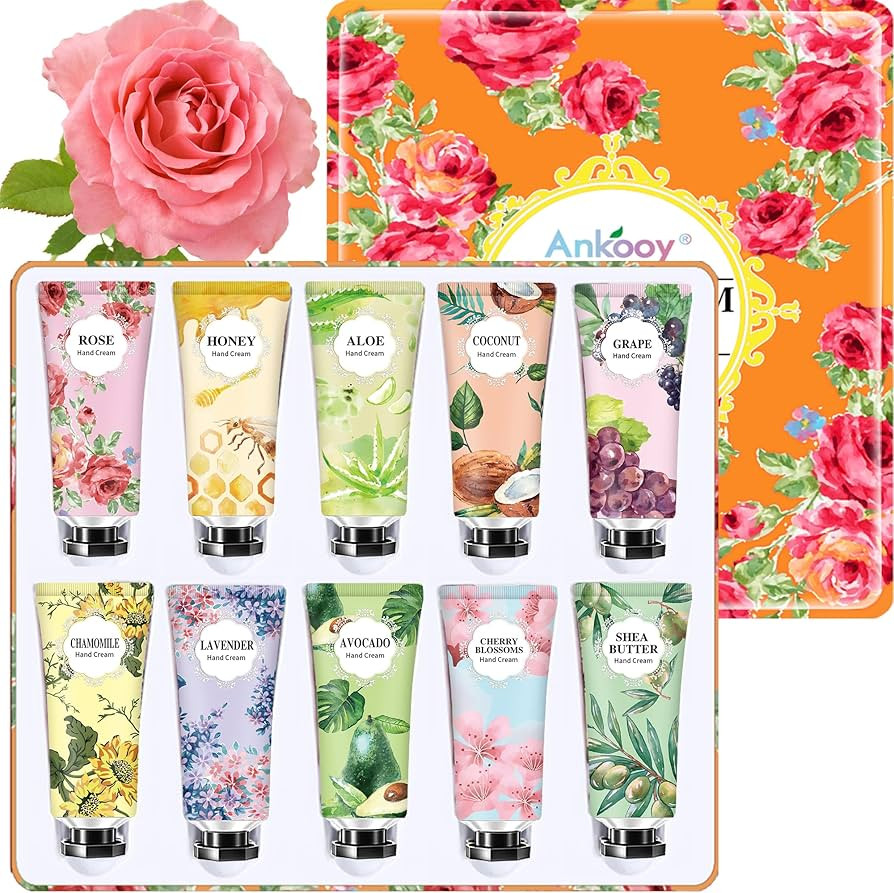 10 Pack Hand Cream Gifts Set,Mothers Day Gifts,Birthday Gifts for Women,Natural Plant Fragrance S... | Amazon (US)