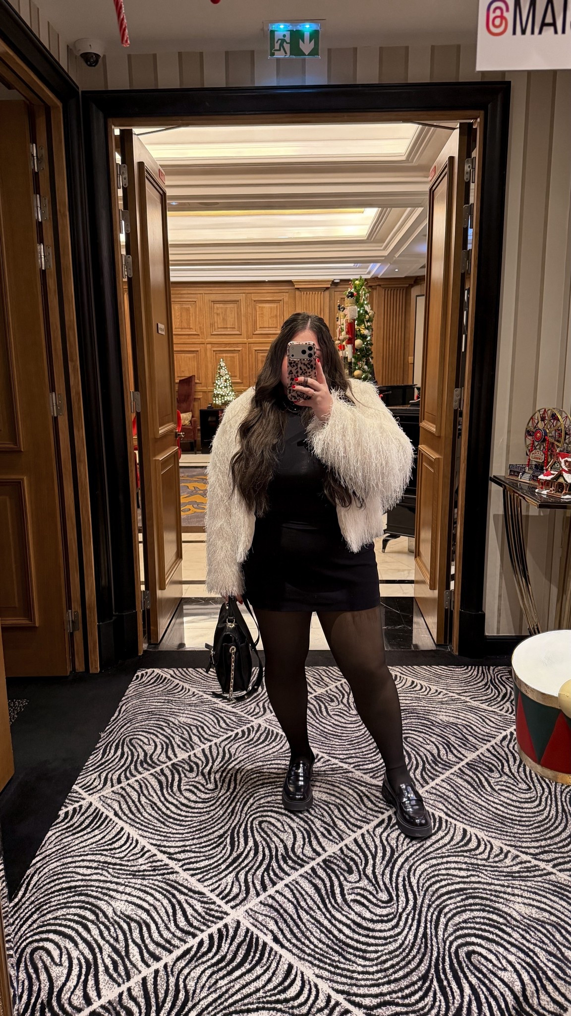 Winter outfit. Fuzzy coat. White coat. Skort. Fleece lined leggings

#LTKSeasonal #LTKFindsUnder100 #LTKHoliday