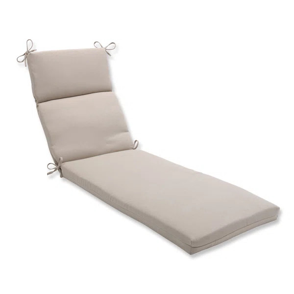 Solid Indoor/Outdoor Chaise Lounge Cushion | Wayfair North America