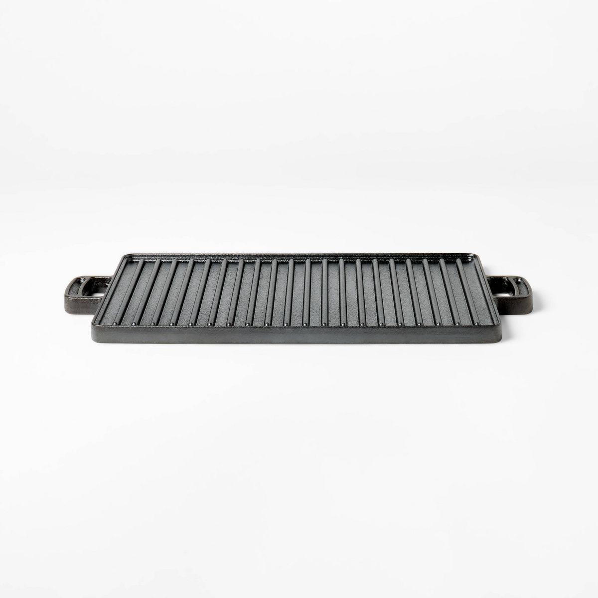 17"x10" Cast Iron Reversible Griddle Black - Figmint™ | Target