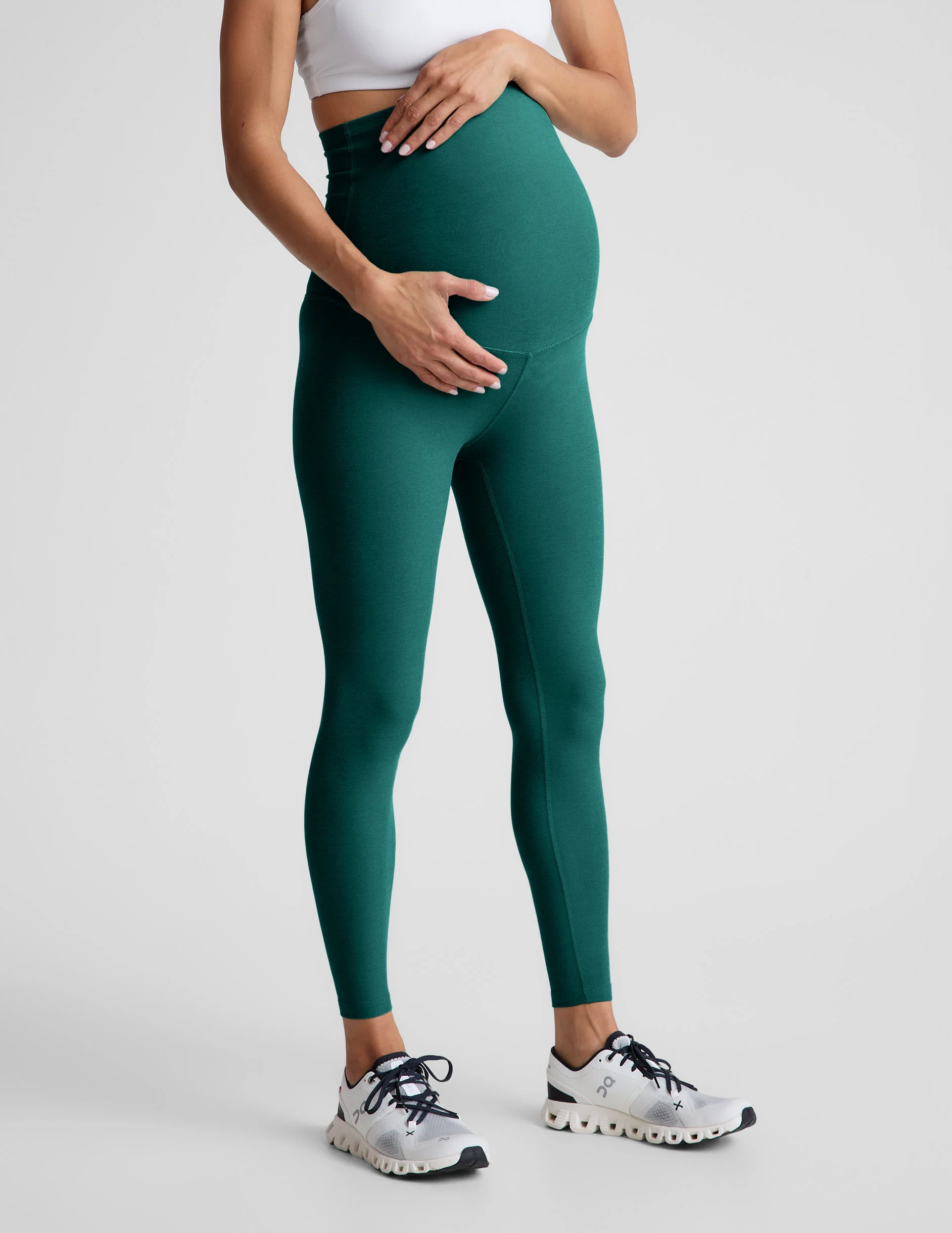 Spacedye Love the Bump Midi Maternity Legging | Beyond Yoga | Beyond Yoga