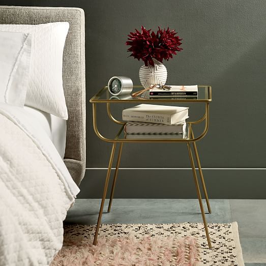 Curved Terrace Nightstand | West Elm (US)