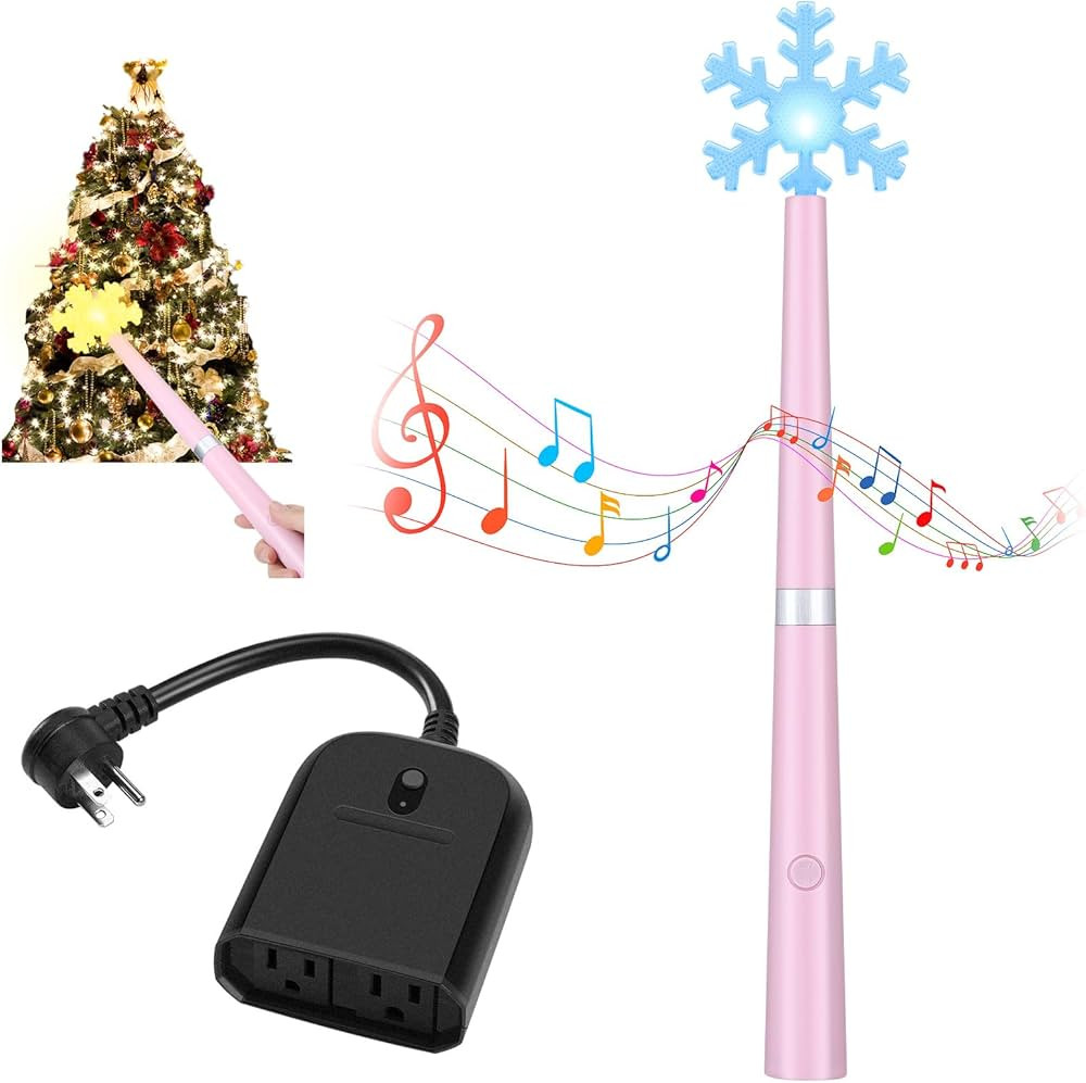 Magic Christmas Wand Wireless Remote Control Outlet, Christmas Tree Wand Lights Controller Xmas D... | Amazon (US)