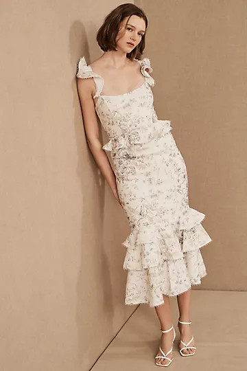 V. Chapman Violet Dress | Anthropologie (US)