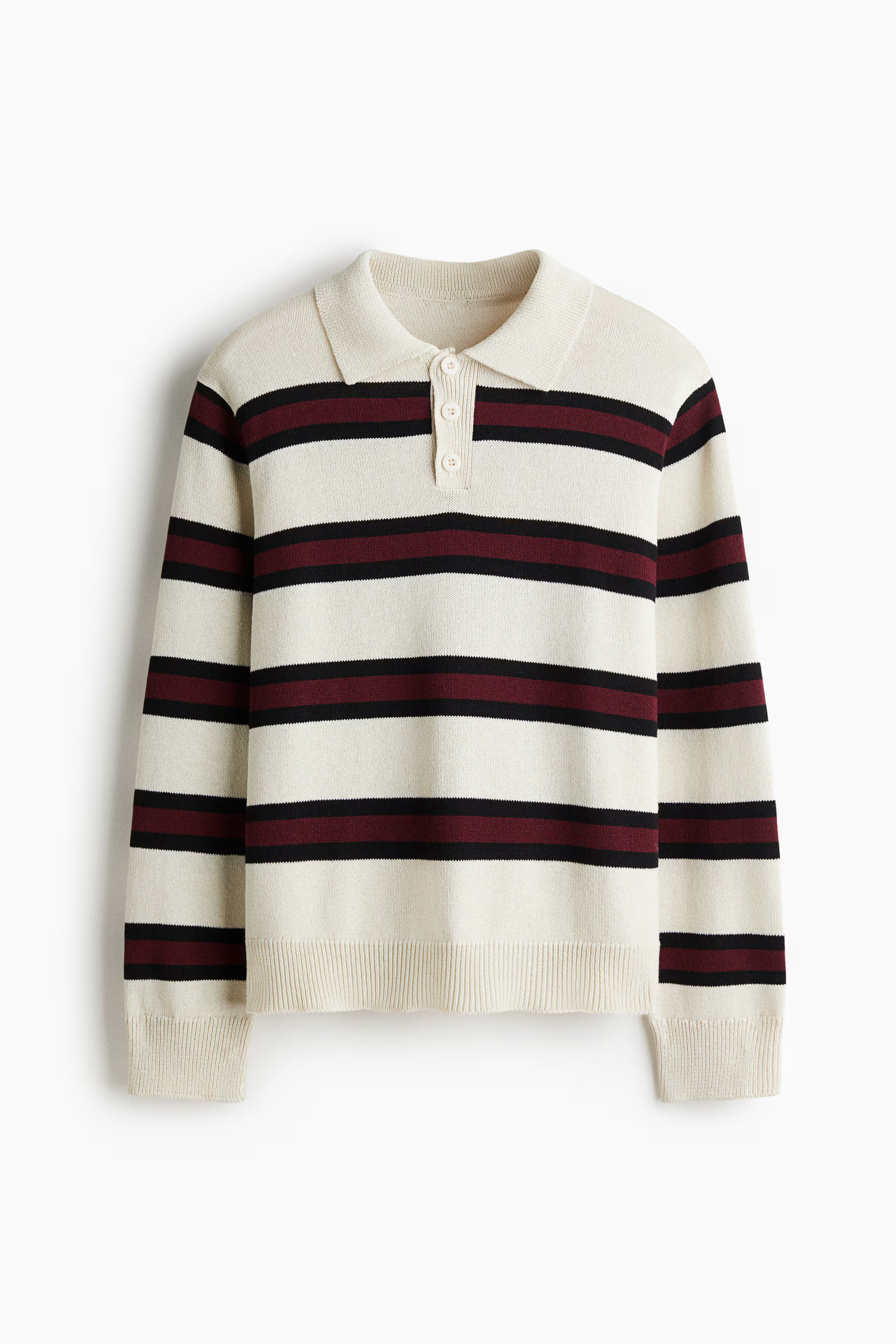 Loose-Fit Knit Polo Shirt | H&M (US + CA)