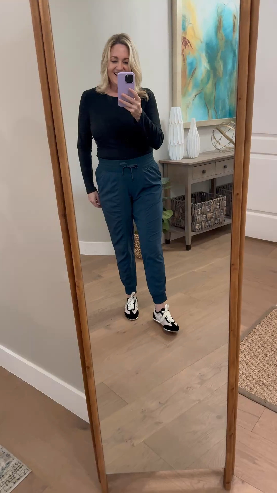 Fav Lululemon joggers and cute sneakers! 

#LTKActive #LTKdayinmylife #LTKfitnessgoals