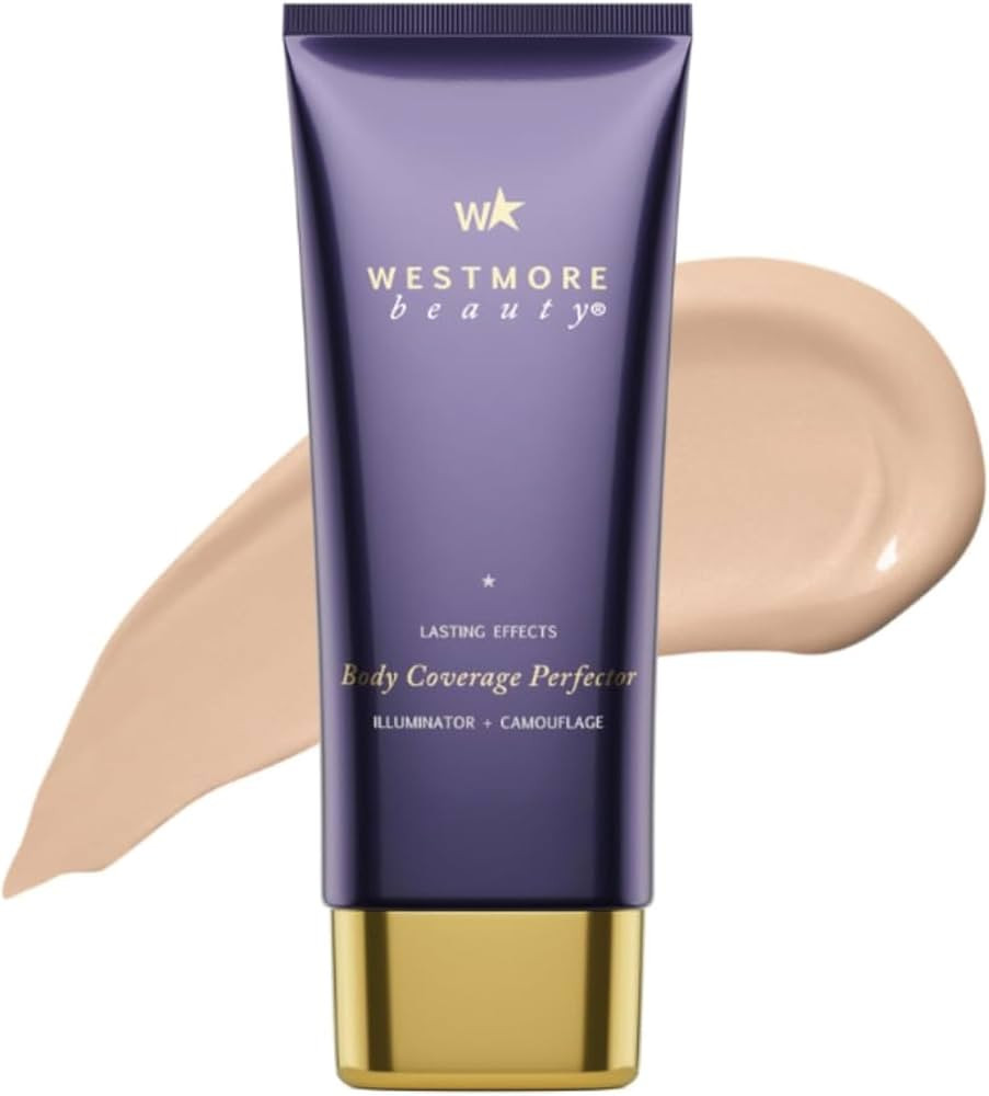 Westmore Beauty Body Coverage Perfector – Waterproof Leg & Body Makeup - Tattoo Cover Up Makeup... | Amazon (US)