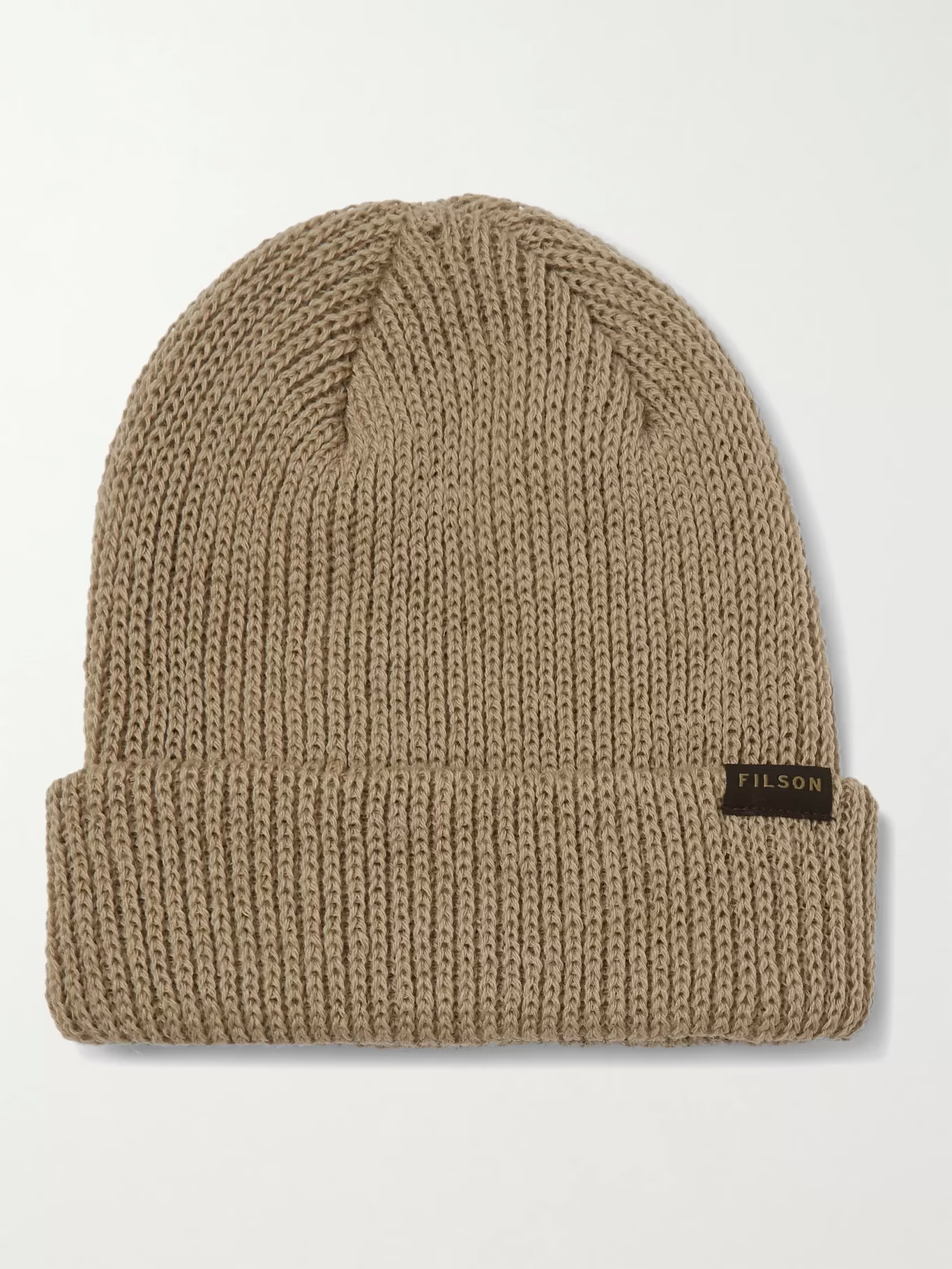 Beige Ribbed Wool Beanie | Filson | MR PORTER | Mr Porter (US & CA)