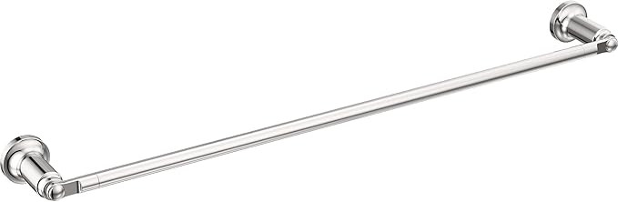 Delta Saylor (1-Pack) 24'' Towel Rack for Bathroom Polished Chrome Towel Bar for Bathroom Wall To... | Amazon (US)