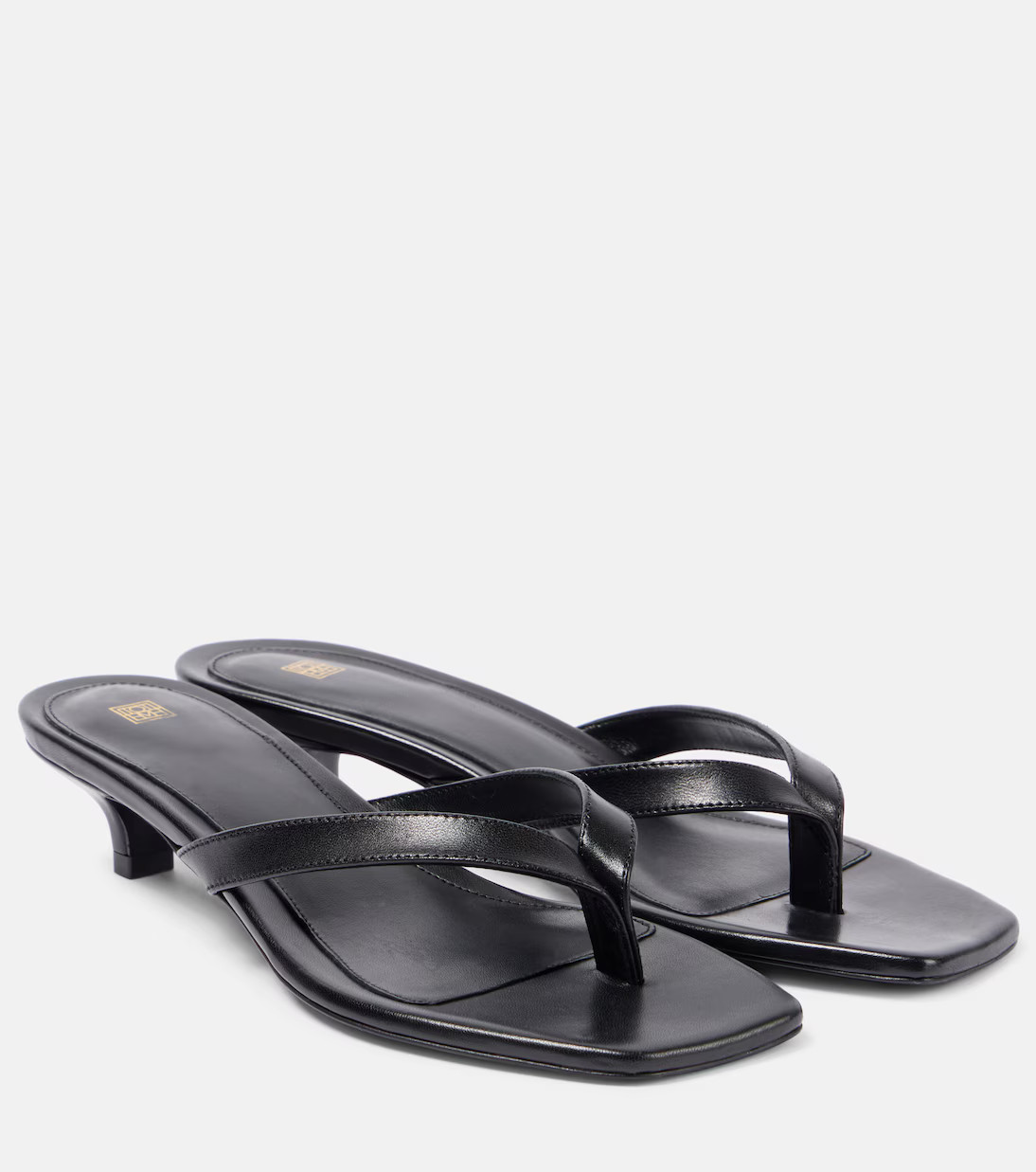 Leather thong sandals | Mytheresa (UK)