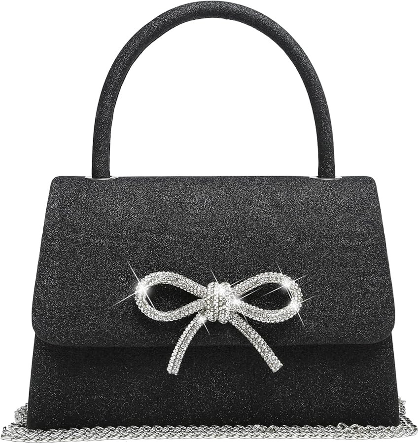 Dasein Women's Evening Bag Party Clutches Wedding Purses Cocktail Prom Handbags with Frosted Glit... | Amazon (US)