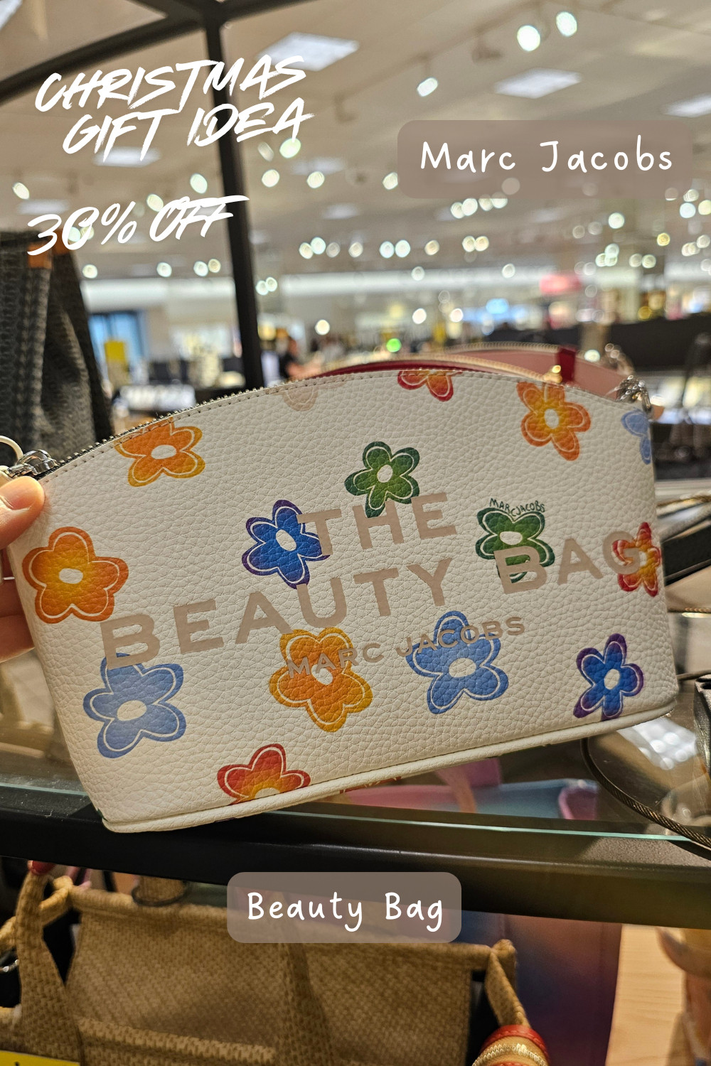 🌸 Marc Jacobs Floral Beauty Bag — Chic, Playful & 30% OFF ✨ Perfect for Gifting

Crafted with durable materials and a roomy zip compartment, it keeps everything neatly in place while adding a pop of personality to your bag. Lightweight, functional, and beautifully designed, it’s the kind of accessory you’ll reach for every single day.

✨ Now 30% OFF — a gorgeous, practical holiday gift.
Perfect for teens, moms, travelers, beauty lovers, and anyone who appreciates a touch of style in their everyday carry. This floral print sells quickly during gift season, especially when it’s on sale.

A joyful, versatile beauty bag that’s as pretty as it is practical. 🌸✨ 

 #LTKtravel #LTKbag #LTKgiftguide