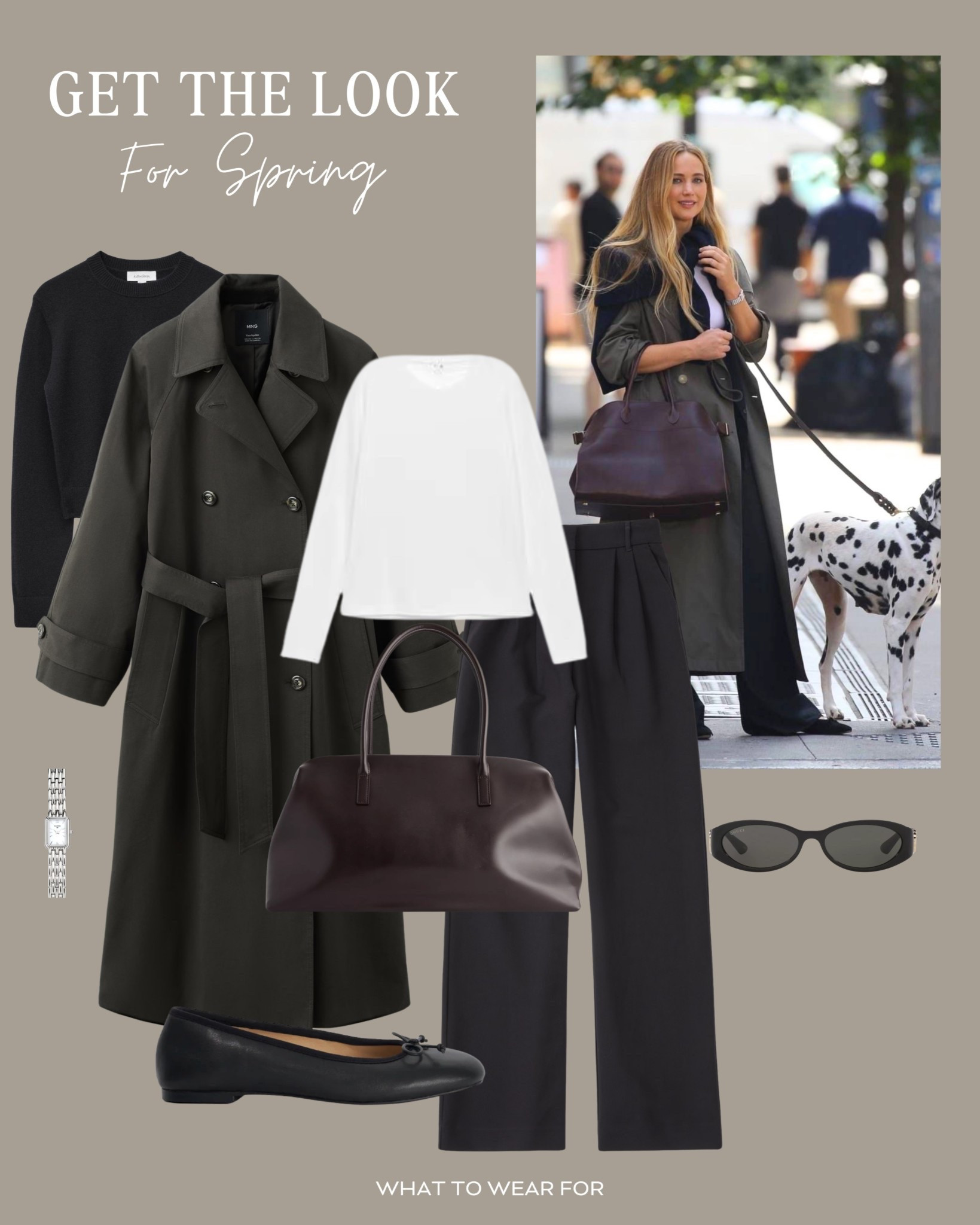 Trench coat styling for spring 🧥 