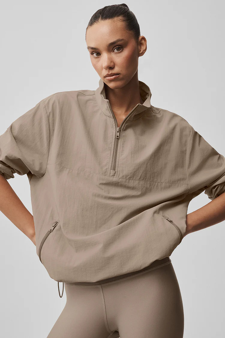 Light Weight Takeaway Track Pullover | Alo Yoga (US)