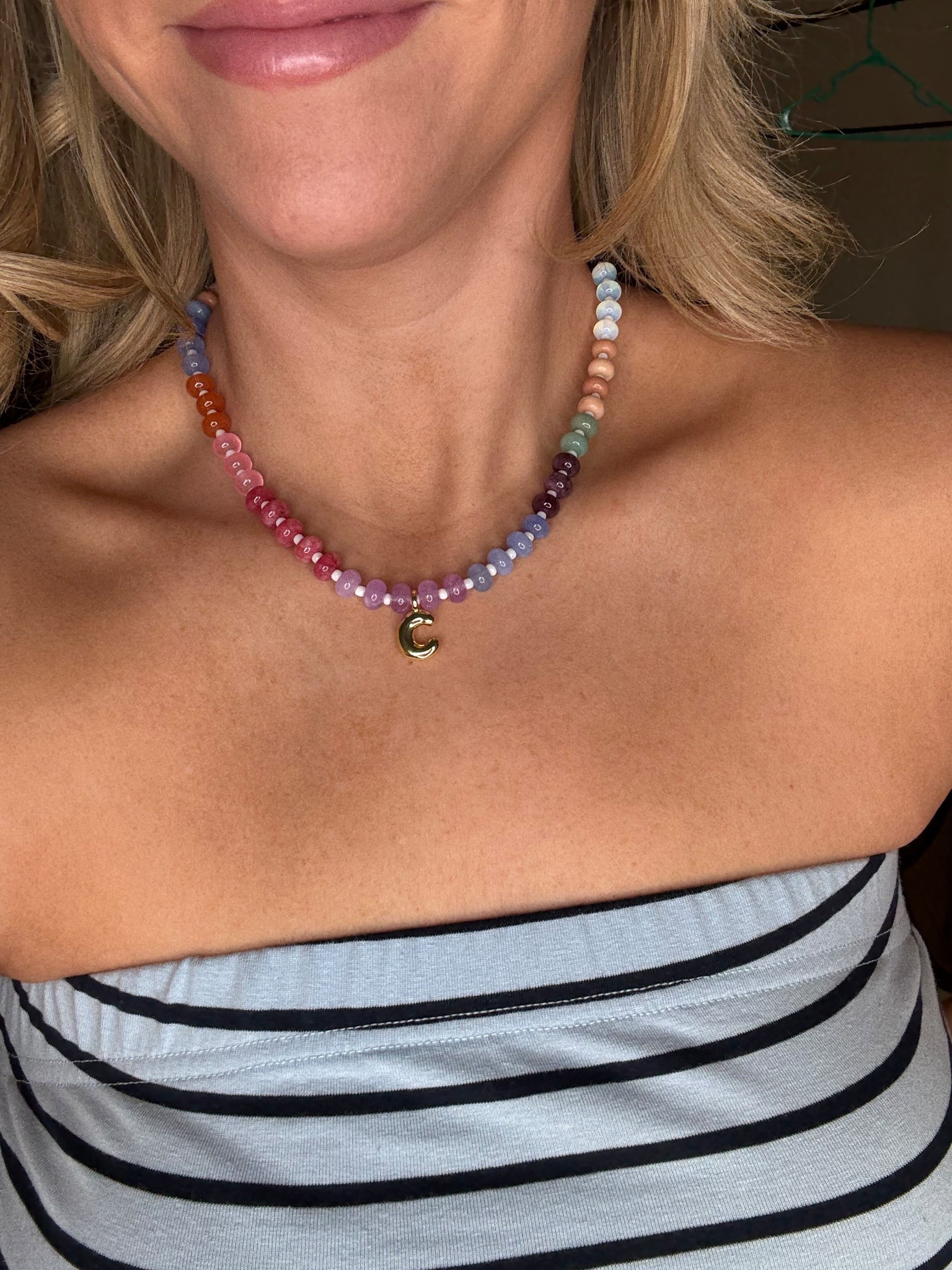 Necklace is Amazon! I love it and wear it everyday! 