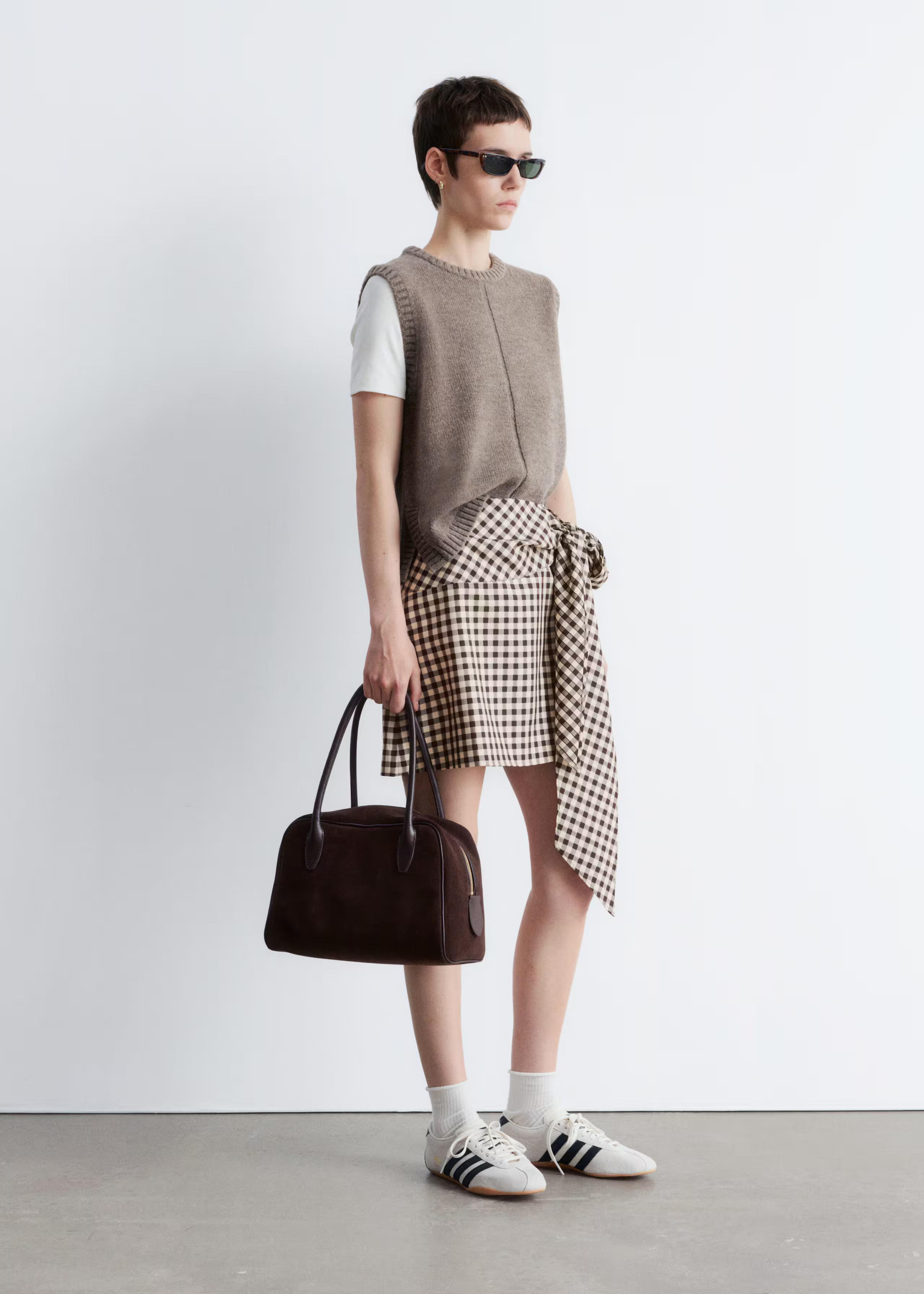Checkered Mini Skirt | & Other Stories - US