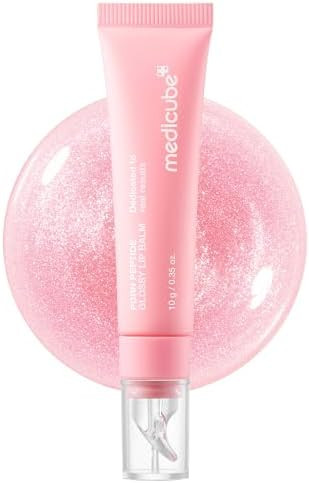 medicube PDRN Peptide Jelly Gloss Balm | Moisturizing Lip Gloss with Pink Peptide, Hyaluronic Aci... | Amazon (US)