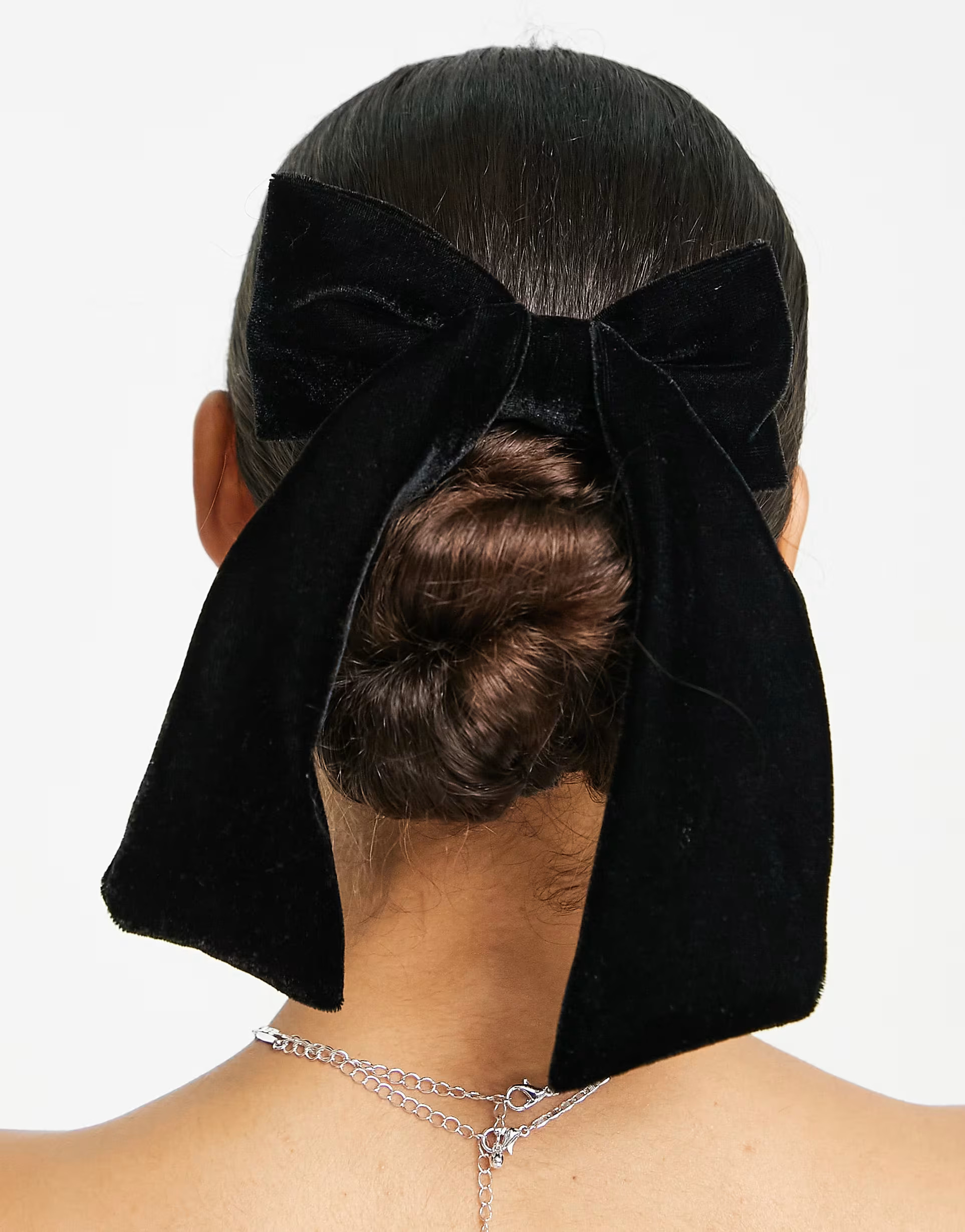 Revolution Hair Bow Velvet Clip Black | ASOS | ASOS (Global)