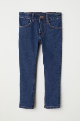 Skinny Fit Jeans - Dark denim blue -  | H&M US | H&M (US)
