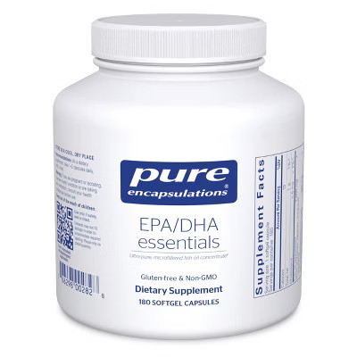 Pure Encapsulations EPA/DHA Essentials - Fish Oil Concentrate Supplement to Support Cardiovascular Health and Daily Wellness - 180 Softgel Capsules | Target